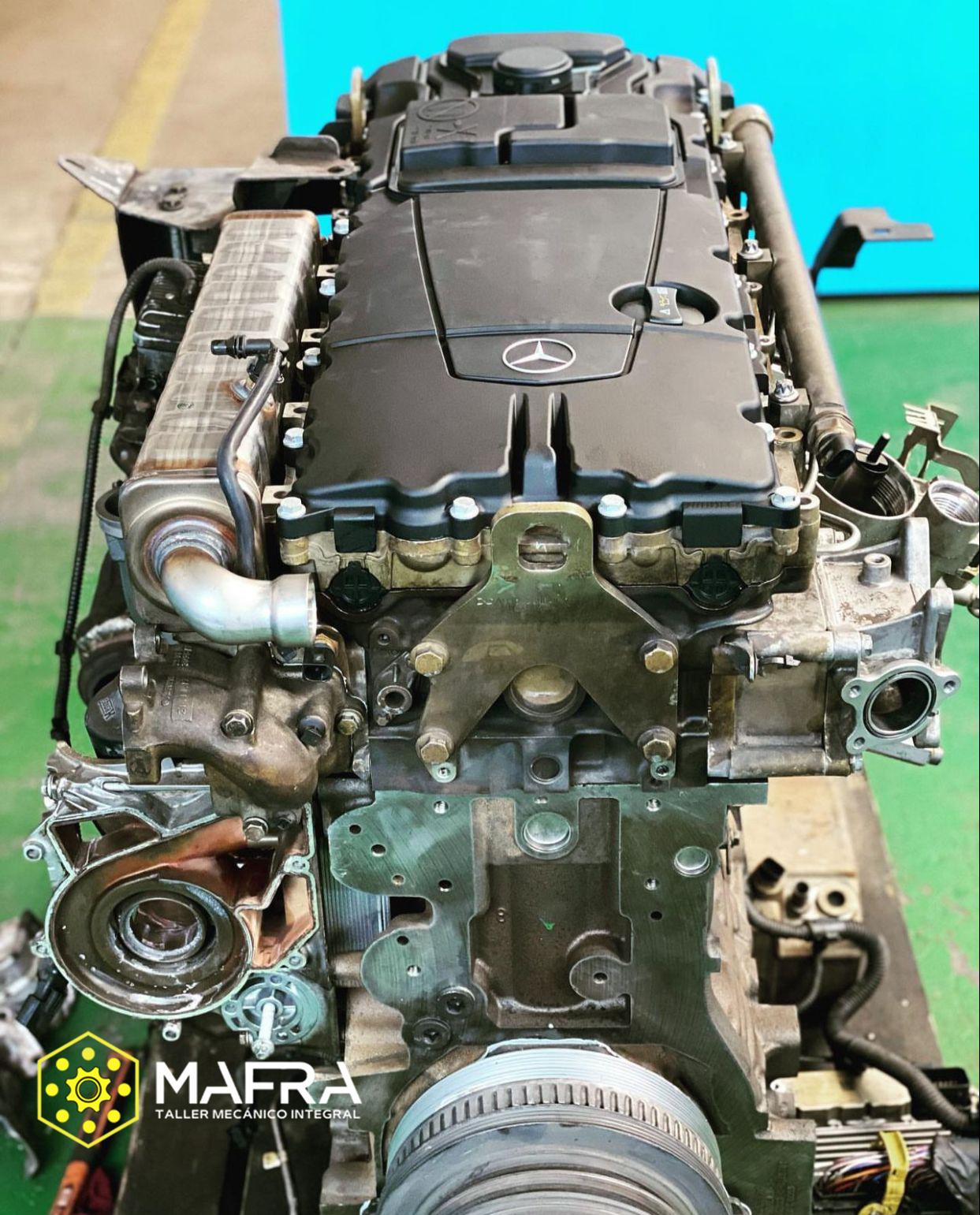 Ajuste de motor Mercedes Benz - MAFRA TMI